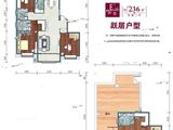 哈铁尚熙雅居_5室2厅3卫 建面236平米