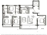 荣安沁樾庄_4室2厅2卫 建面144平米