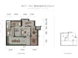 方大世纪城_3室2厅1卫 建面144平米