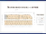 富力天禧公馆_D区DS综合楼3-8层户型平层图 建面46平米