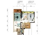 碧桂园半岛1号_3室2厅1卫 建面80平米