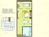 中盛国际_2室1厅1卫 建面57平米