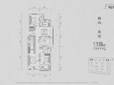 伟星樘樾_3室2厅2卫 建面110平米