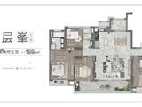 深业南湾上府_4室2厅3卫 建面188平米