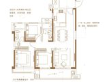 越秀金悦文华_3室2厅2卫 建面123平米