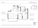 伟星都荟之门_3室2厅2卫 建面131平米
