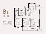 美誉府_3室2厅2卫 建面110平米