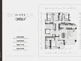 香港置地启元_4室2厅4卫 建面245平米