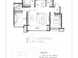 黄岗社区城中村改造一期地块A-3_3室2厅2卫 建面125平米