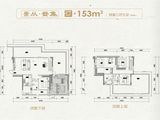 贵阳天瀑学府_4室2厅3卫 建面153平米