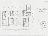 高实金茂文典府_4室2厅3卫 建面189平米