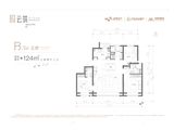 朝阳港云筑_3室2厅3卫 建面124平米