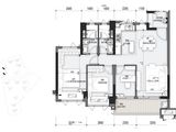 高新仕林苑_3室2厅2卫 建面101平米