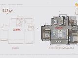 高速尚阖院_3室2厅2卫 建面143平米