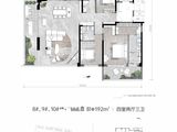 龙翔奥城云玺_4室2厅3卫 建面192平米