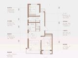 锦和天樾_2室2厅2卫 建面90平米