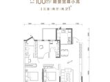 中交海河玺_3室2厅2卫 建面106平米