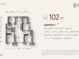 保利朗阅_3室2厅2卫 建面102平米