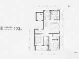 绿城豫府（小高组团）_3室2厅2卫 建面130平米