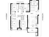 万科华生公园大道_4室2厅2卫 建面133平米